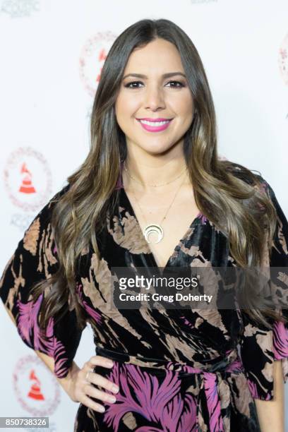 Guest attends the Latin GRAMMY Acoustic Sessions With Becky G, Camila And Melendi at The Novo by Microsoft on September 20, 2017 in Los Angeles,...