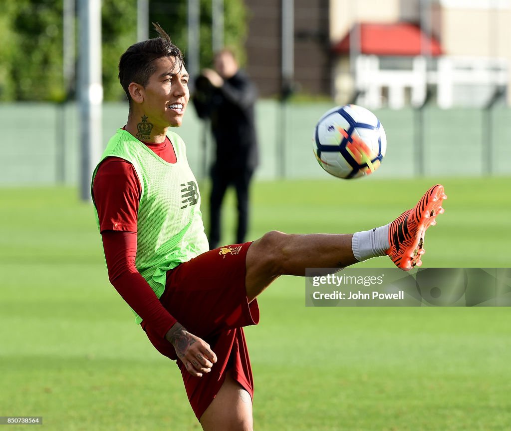 Liverpool FC Training