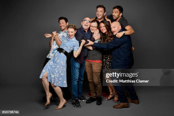 Actors Valorie Curry, Brendan Hines, Jackie Earle Haley, Peter Serafinowicz, Griffin Newman, Scott Speiser, Yara Martinez and Michael Cerveris from...