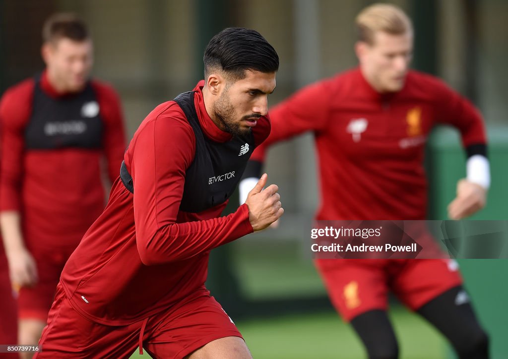 Liverpool FC Training