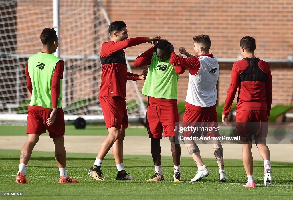 Liverpool FC Training