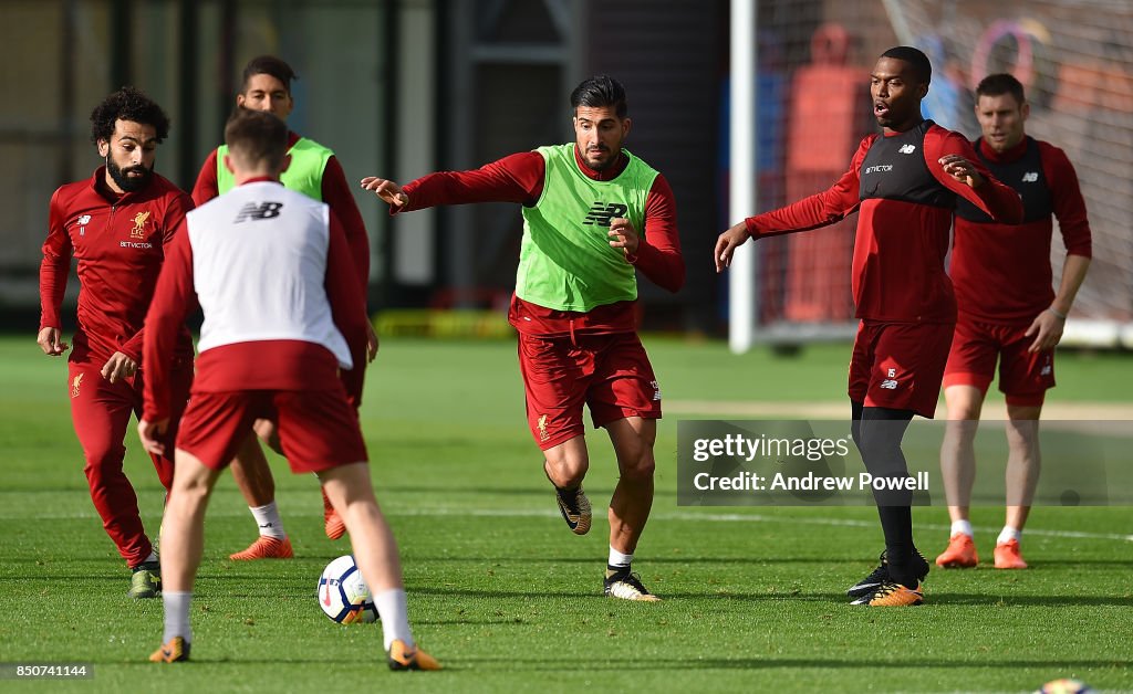 Liverpool FC Training