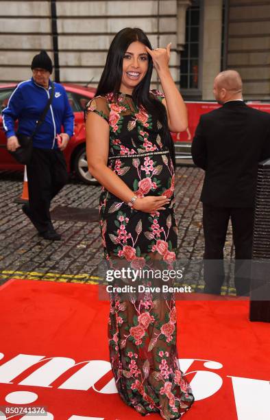 Cara de la Hoyde attends a special screening of "Home Again" at The Washington Mayfair Hotel on September 21, 2017 in London, England.