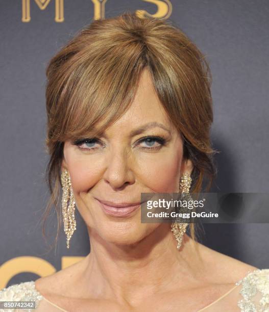 Allison Janney arrives at the 69th Annual Primetime Emmy Awards at Microsoft Theater on September 17, 2017 in Los Angeles, California.