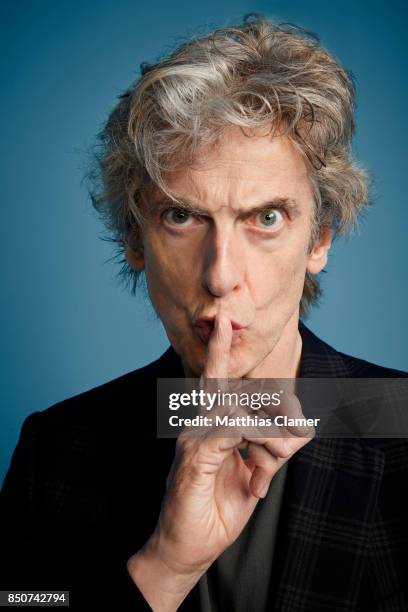 Actor Peter Capaldi from Doctor Who is photographed for Entertainment Weekly Magazine on July 22, 2017 at Comic Con in San Diego, California....