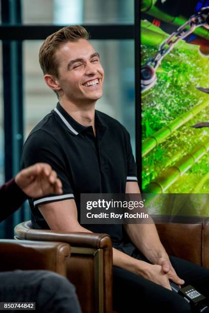 Dave Franco discusses "The LEGO Ninjago Movie" with the Build Series at Build Studio on September 21, 2017 in New York City.