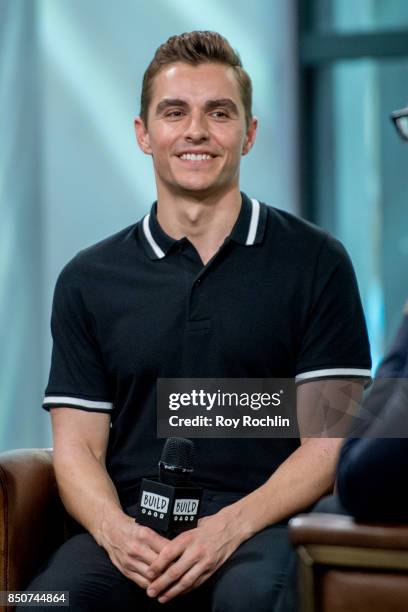 Dave Franco discusses "The LEGO Ninjago Movie" with the Build Series at Build Studio on September 21, 2017 in New York City.