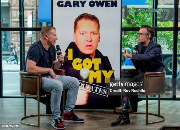Gary Owen discusses "Gary Owen: I Got My Associates" with the Build Series at Build Studio on September 21, 2017 in New York City.