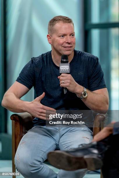 Gary Owen discusses "Gary Owen: I Got My Associates" with the Build Series at Build Studio on September 21, 2017 in New York City.