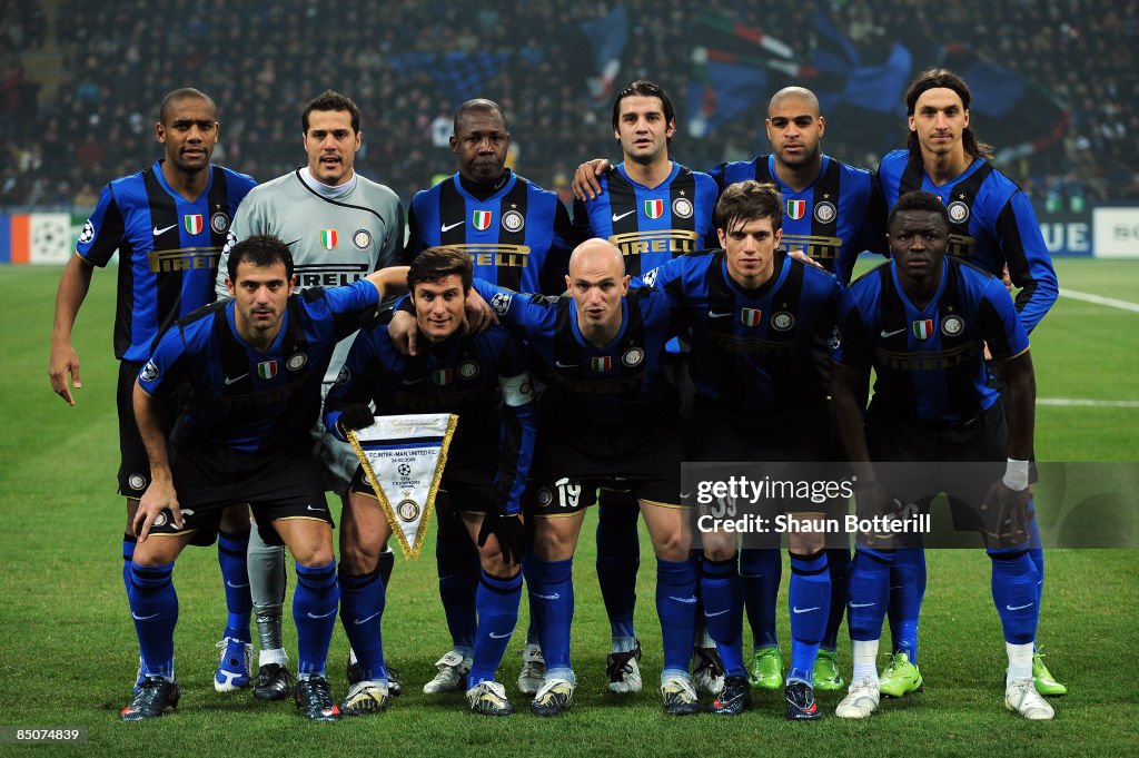 Inter Milan v Manchester United - UEFA Champions League