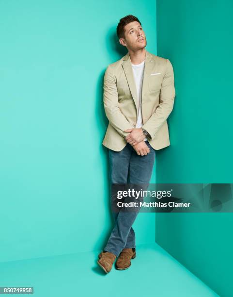 Actor Jensen Ackles from Supernatural is photographed for Entertainment Weekly Magazine on July 21, 2017 at Comic Con in San Diego, California....