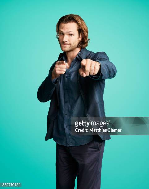 Actor Jared Padalecki from Supernatural is photographed for Entertainment Weekly Magazine on July 21, 2017 at Comic Con in San Diego, California....