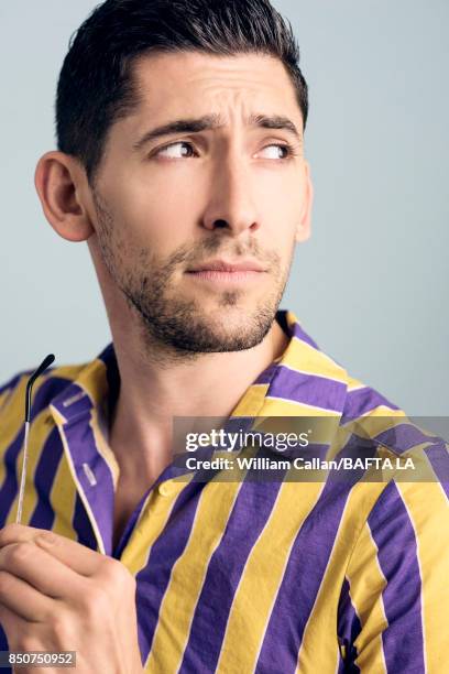 Director and screenwriter Max Landis from Netflix's 'Bright' poses for a portrait BBC America BAFTA Los Angeles TV Tea Party 2017 at the The Beverly...