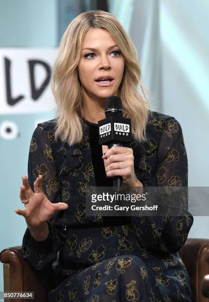 Actress and comedian Kaitlin Olson visits the Build Series to discuss her show "The Mick" at Build Studio on September 21, 2017 in New York City.