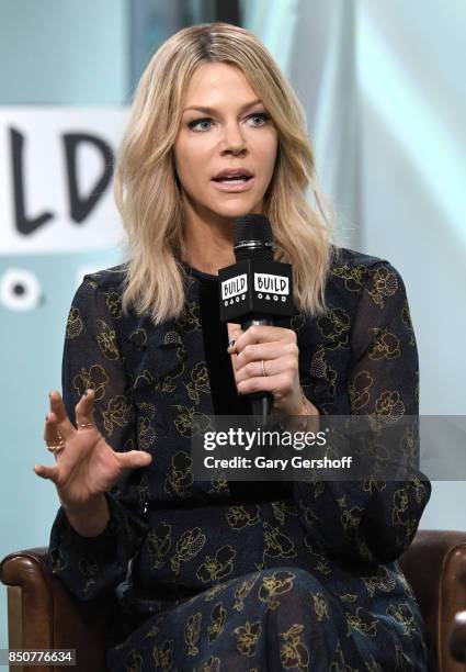 Actress and comedian Kaitlin Olson visits the Build Series to discuss her show "The Mick" at Build Studio on September 21, 2017 in New York City.