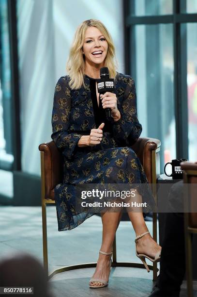 Actress Kaitlin Olson visits the Build Series to discuss her show "The Mick" at Build Studio on September 21, 2017 in New York City.