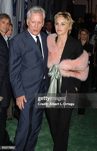 James Woods and Sharon Stone