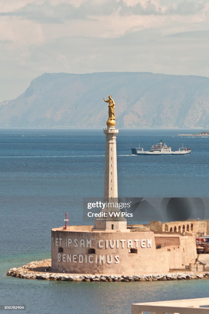 The Votive Column at the entrance to the Port of Messina