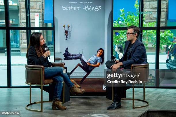 Pamela Adlon discusses "Better Things" with the Build Series on September 21, 2017 in New York City.