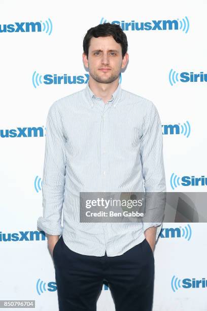 Actor Zach Woods visits at SiriusXM Studios on September 21, 2017 in New York City.