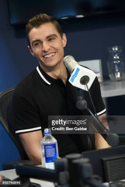 Actor Dave Franco visits SiriusXM's EW with Julie Cunnington at SiriusXM Studios on September 21, 2017 in New York City.