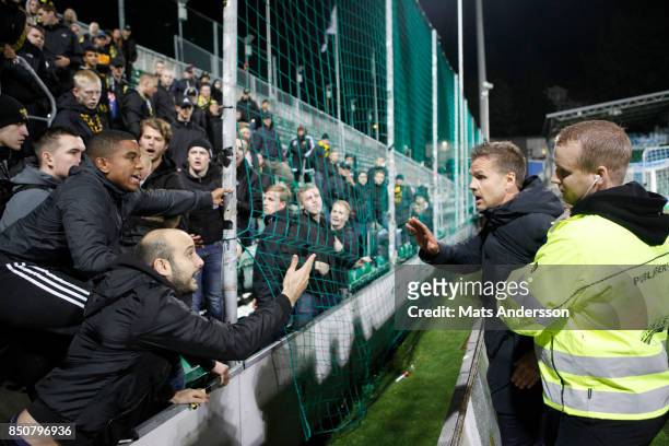 Rikard Norling, head coach of AIK during the Allsvenskan match between GIF Sundsvall and AIK at Norrporten Arena on September 21, 2017 in Sundsvall,...