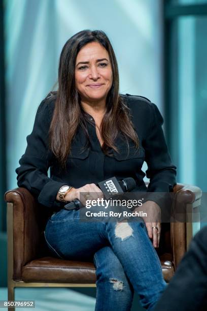 Pamela Adlon discusses "Better Things" with the Build Series on September 21, 2017 in New York City.