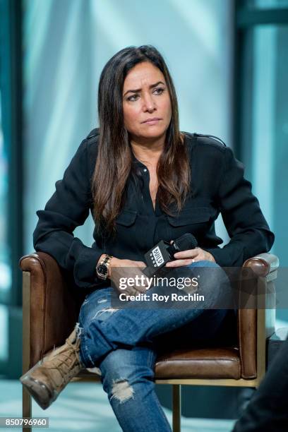 Pamela Adlon discusses "Better Things" with the Build Series on September 21, 2017 in New York City.