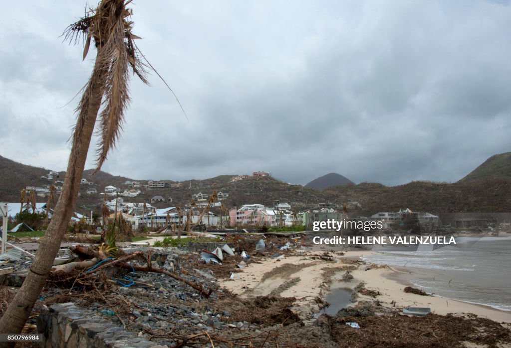 FRANCE-OVERSEAS-CARIBBEAN-WEATHER-HURRICANE