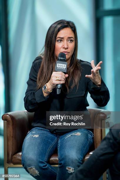 Pamela Adlon discusses "Better Things" with the Build Series on September 21, 2017 in New York City.