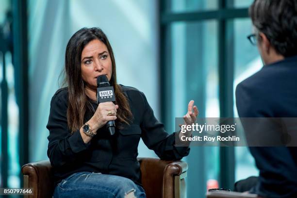 Pamela Adlon discusses "Better Things" with the Build Series on September 21, 2017 in New York City.