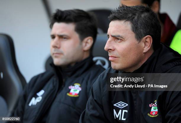 Southampton first team coach Miguel D'Agostino