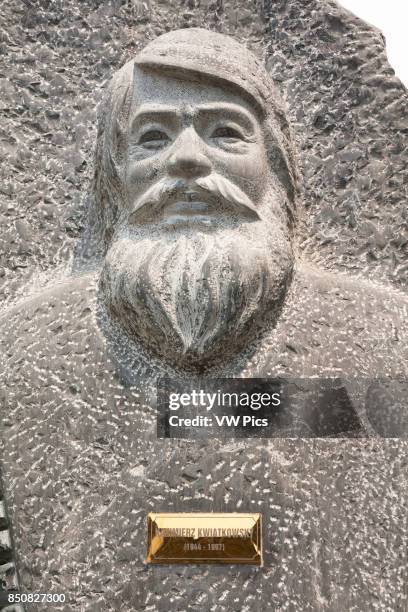 Statue of Kazimierz Kwiatkowsky, Hoi An, Quang Nam province, Vietnam.