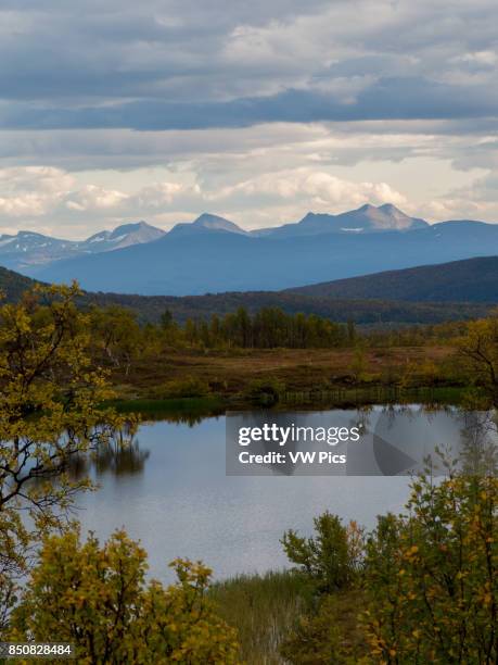 Autumn landscape, North-Norway.