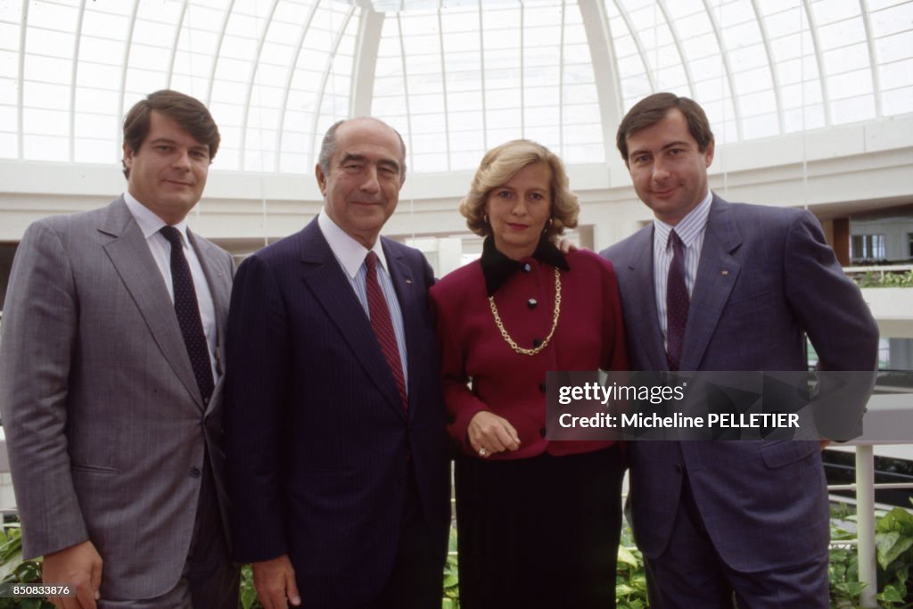 Portrait de Martin Bouygues en 1987