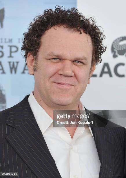 Actor John C. Reilly arrives at the 2009 Film Independent Spirit Awards held at the Santa Monica Pier on February 21, 2009 in Santa Monica,...