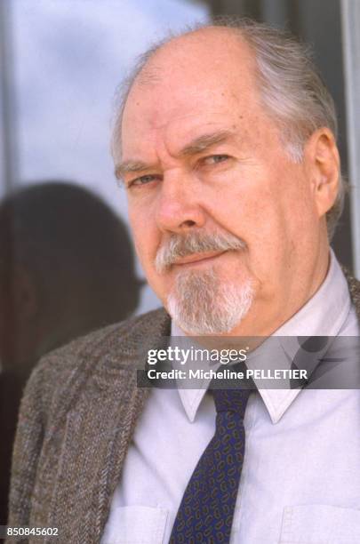 Le réalisateur américain Robert Altman à Paris le 12 avril 1986, France.