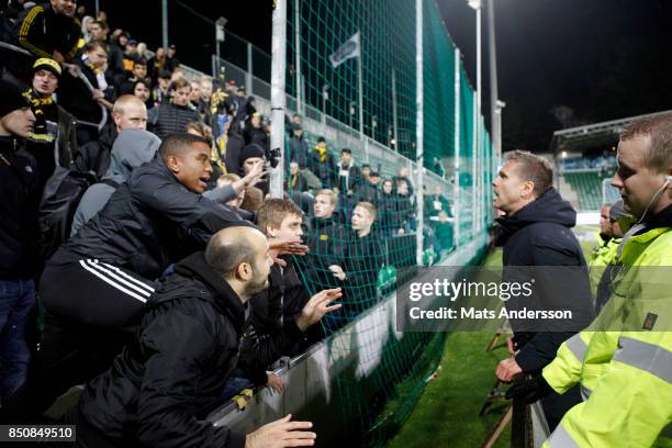 Rikard Norling, head coach of AIK during the Allsvenskan match between GIF Sundsvall and AIK at Norrporten Arena on September 21, 2017 in Sundsvall,...