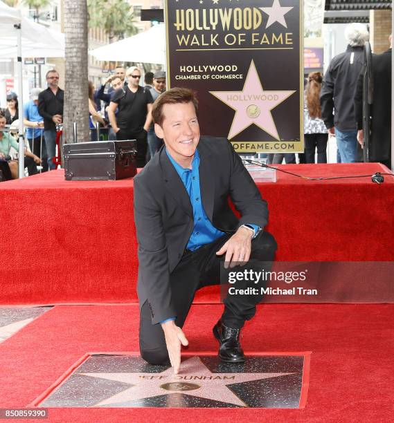 Jeff Dunham at the ceremony honoring him with a Star on The Hollywood Walk of Fame held on September 21, 2017 in Hollywood, California.