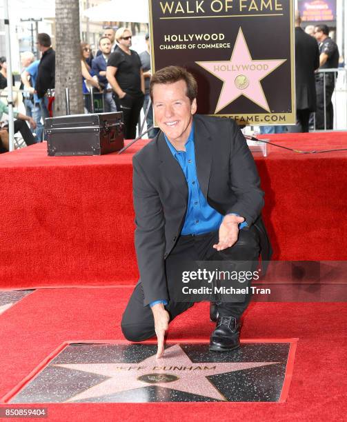 Jeff Dunham at the ceremony honoring him with a Star on The Hollywood Walk of Fame held on September 21, 2017 in Hollywood, California.