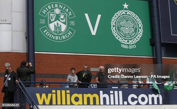 William Hill branding ahead of the William Hill Scottish Cup Final at Hampden Park, Glasgow.