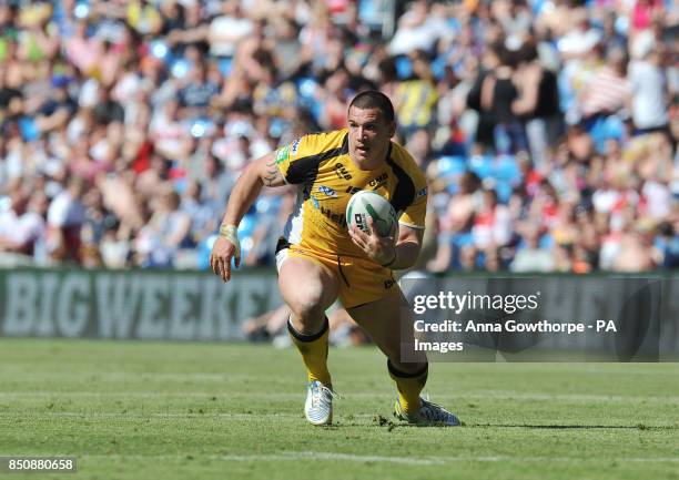 Castleford Tigers' Justin Carney during the Super League Magic Weekend at the Etihad Stadium, Manchester.