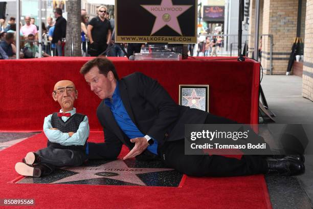 Jeff Dunham Honored With Star On The Hollywood Walk Of Fame on September 21, 2017 in Hollywood, California.