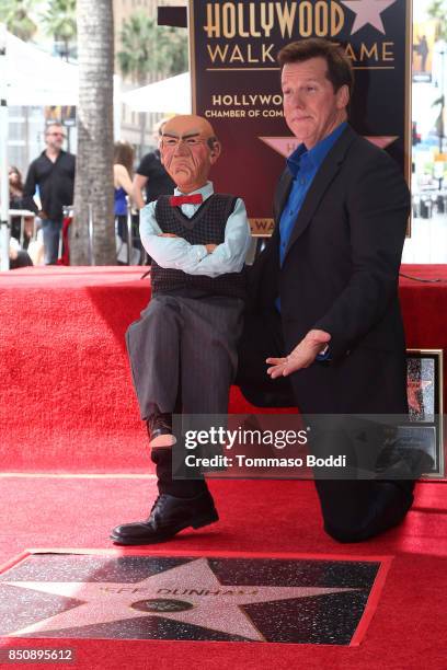 Jeff Dunham Honored With Star On The Hollywood Walk Of Fame on September 21, 2017 in Hollywood, California.