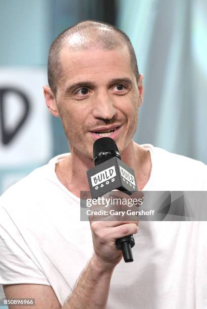 Paul Meany of the band Mutemath visits the Build Series to discuss the new album "Play Dead" at Build Studio on September 21, 2017 in New York City.