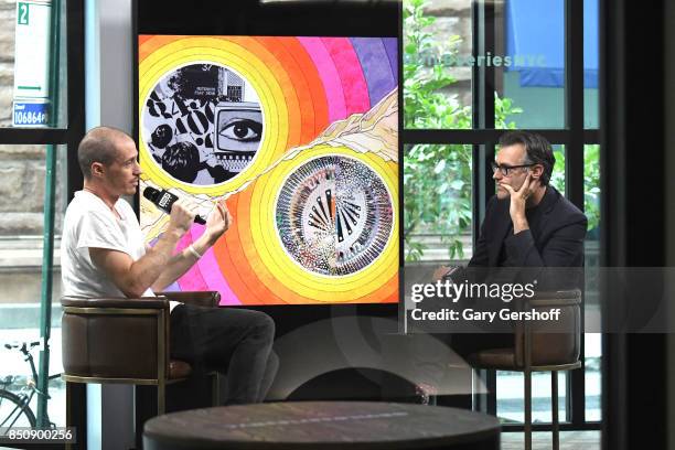 Paul Meany of the band Mutemath visits the Build Series with moderator Ricky Camilleri to discuss the new album "Play Dead" at Build Studio on...