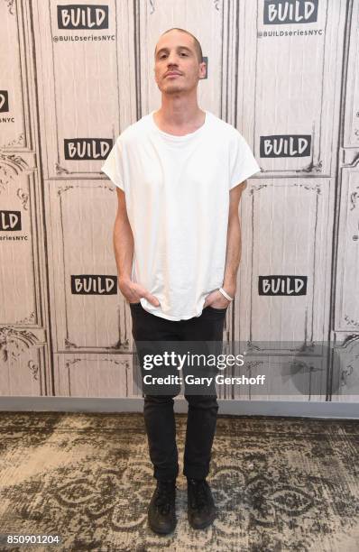 Paul Meany of the band Mutemath visits the Build Series to discuss the new album "Play Dead" at Build Studio on September 21, 2017 in New York City.