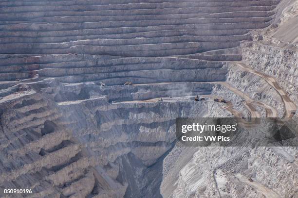 Chuquicamata, or 'Chuqui' as it is more familiarly known, is by excavated volume the biggest open pit copper mine in the world, located in the north...