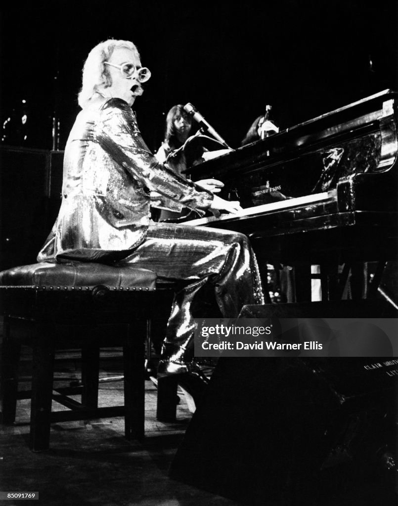 Photo of Elton JOHN; Elton John performing on stage News Photo - Getty