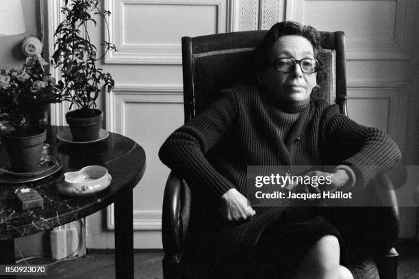 French Writer Marguerite Duras